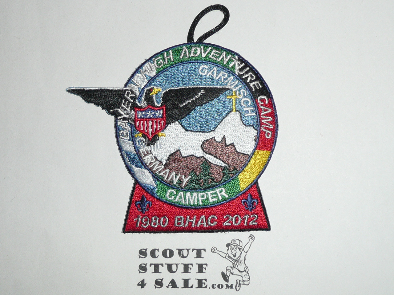 Bayern High Adventure Camp Patch, Germany, Transatlantic Council, 2012