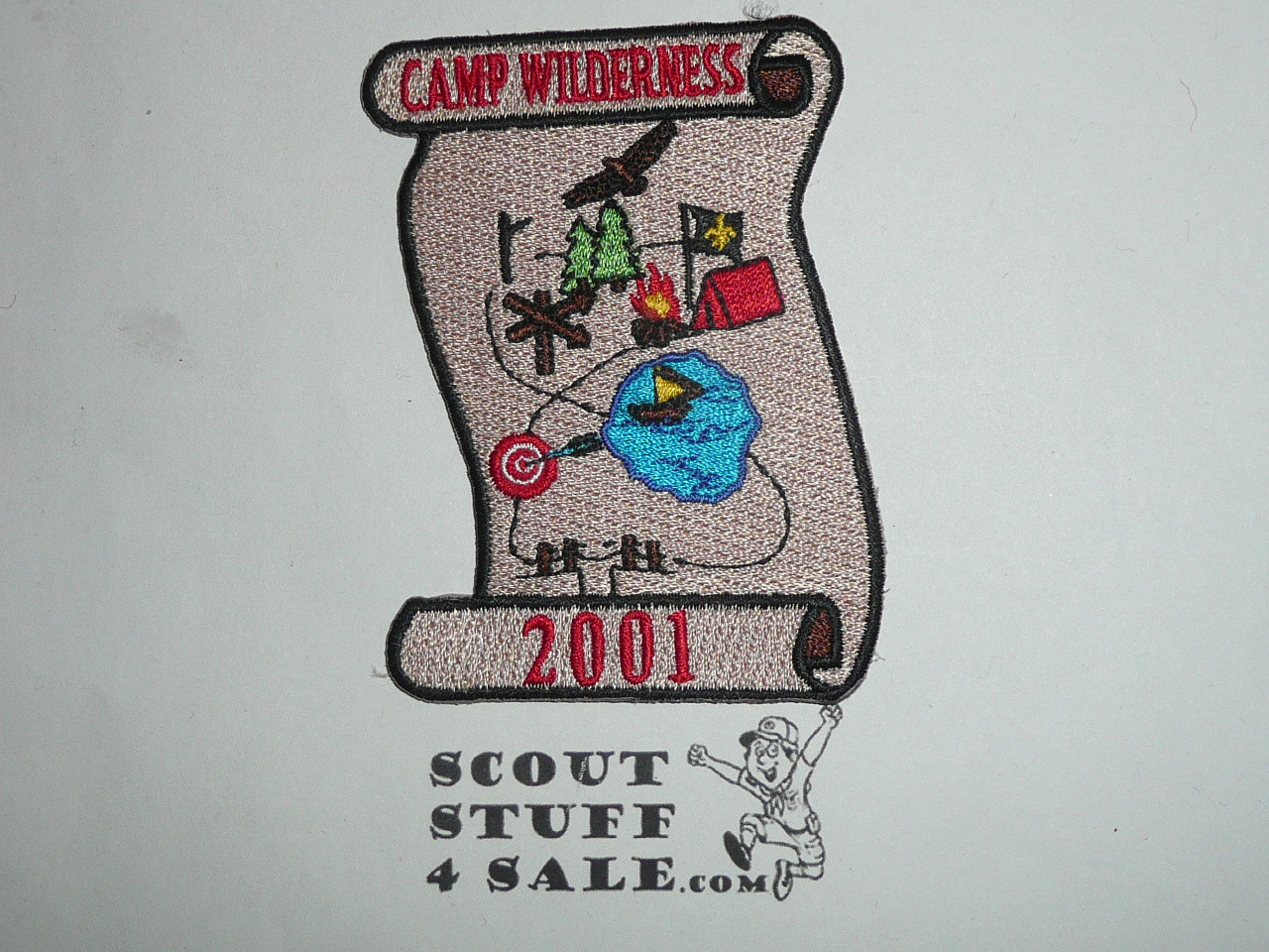 Camp Wilderness Patch, Northern Lights Council, 2001