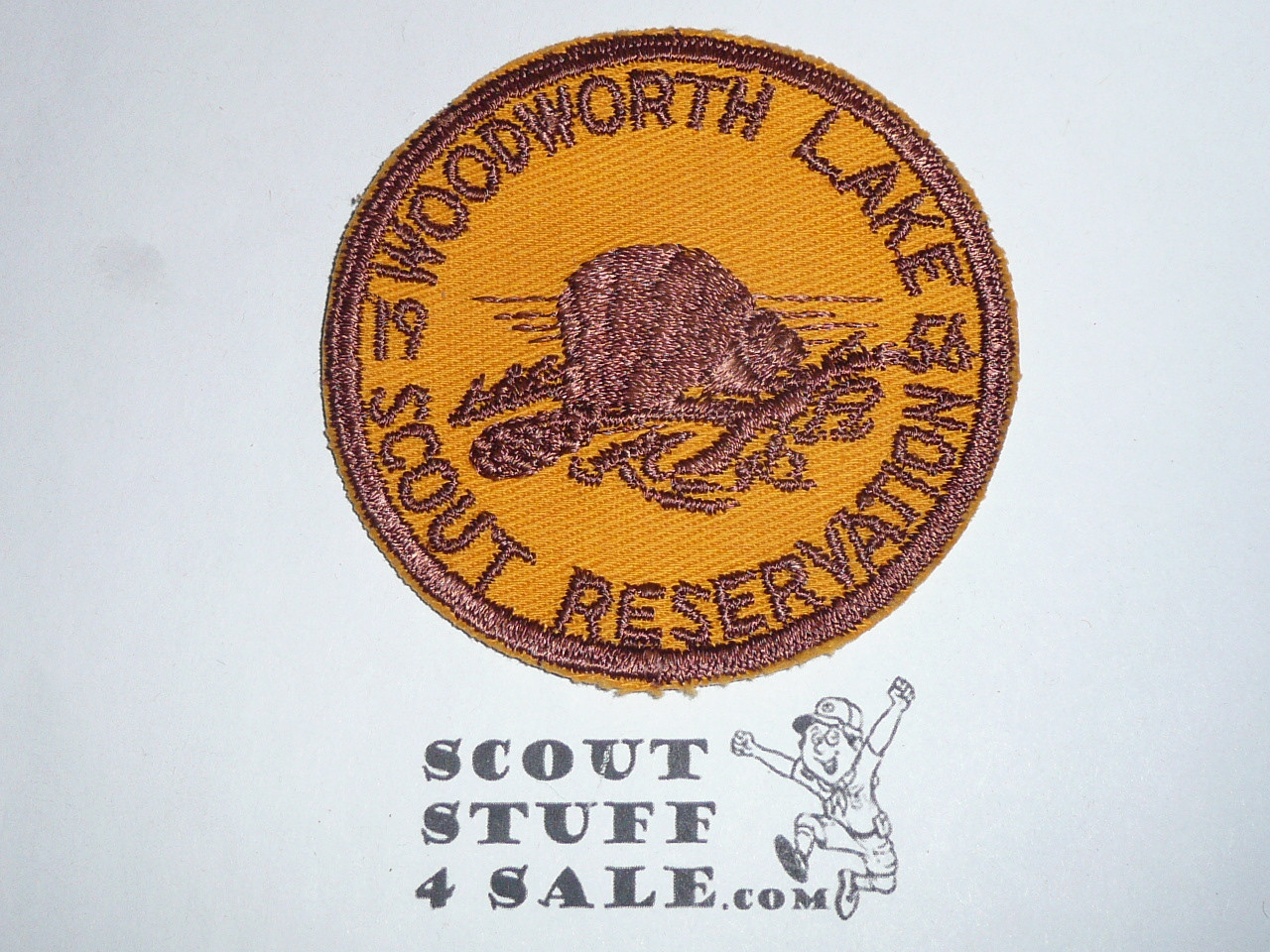 Woodworth Lake Scout Reservation Patch, Sir William Johnson Council, 1956