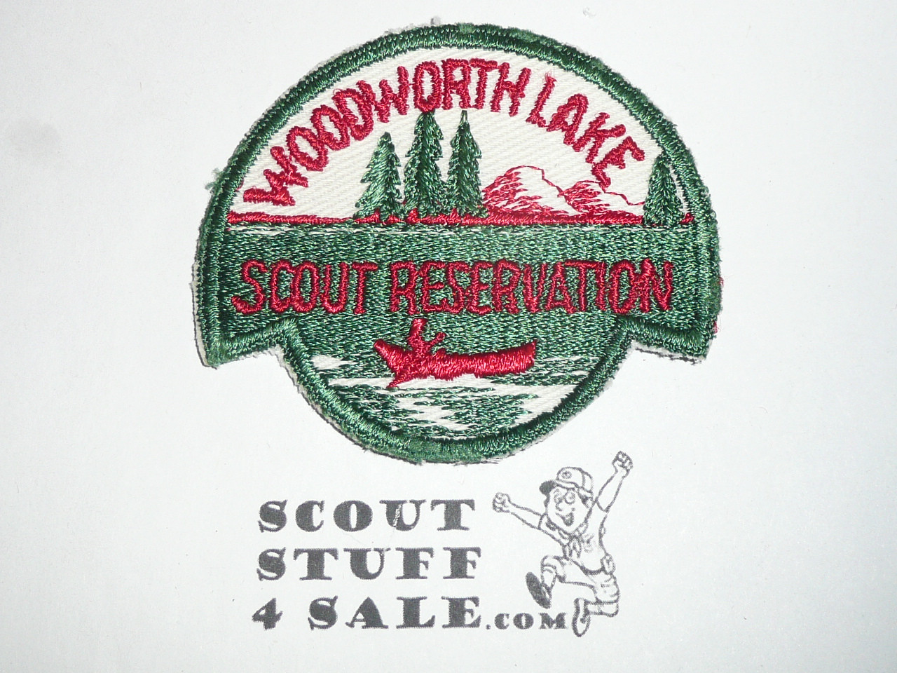 Woodworth Lake Scout Reservation Patch, Sir William Johnson Council, 1957-60