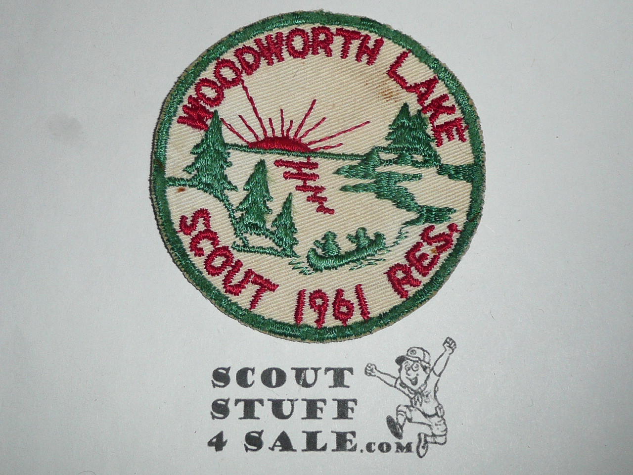 Woodworth Lake Scout Reservation Patch, Sir William Johnson Council, 1961