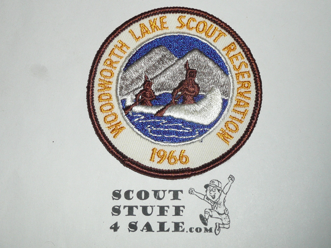 Woodworth Lake Scout Reservation Patch, Sir William Johnson Council, 1966