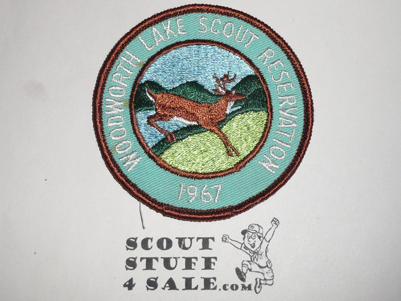 Woodworth Lake Scout Reservation Patch, Sir William Johnson Council, 1967