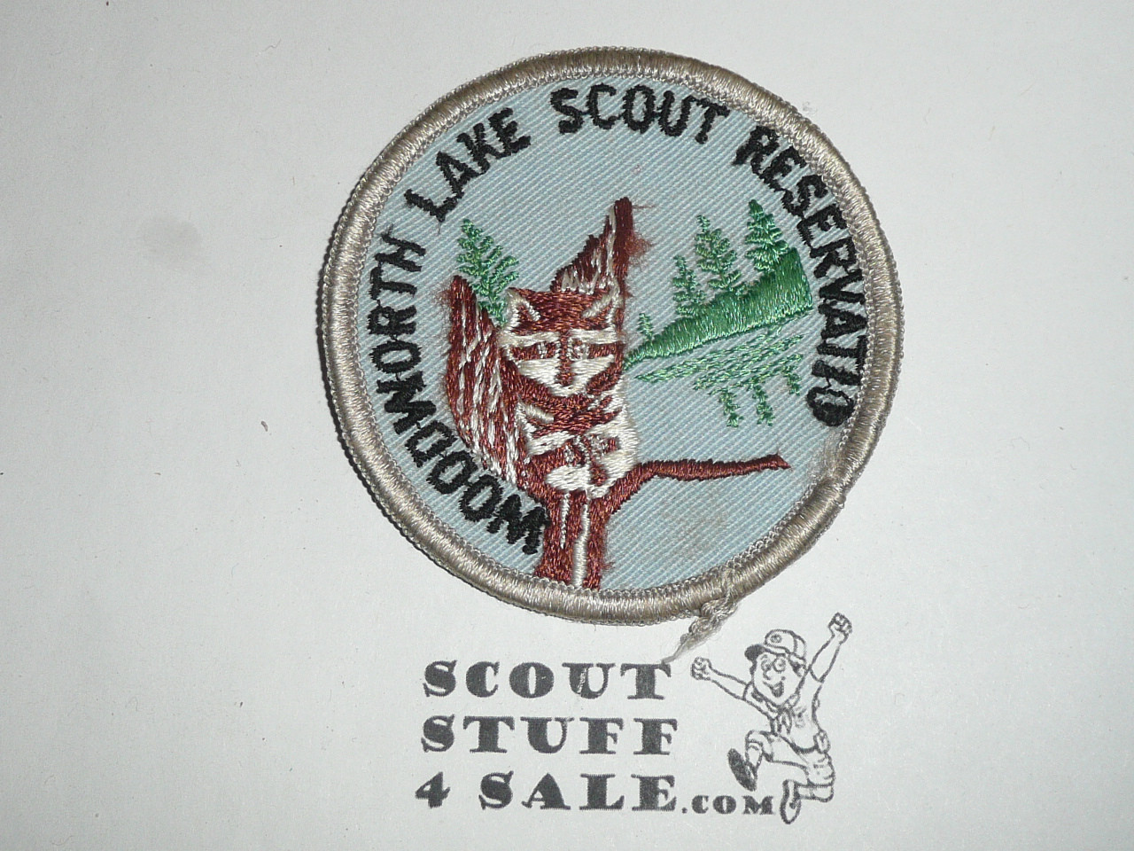 Woodworth Lake Scout Reservation Patch, Sir William Johnson Council, 1976 needlebreak