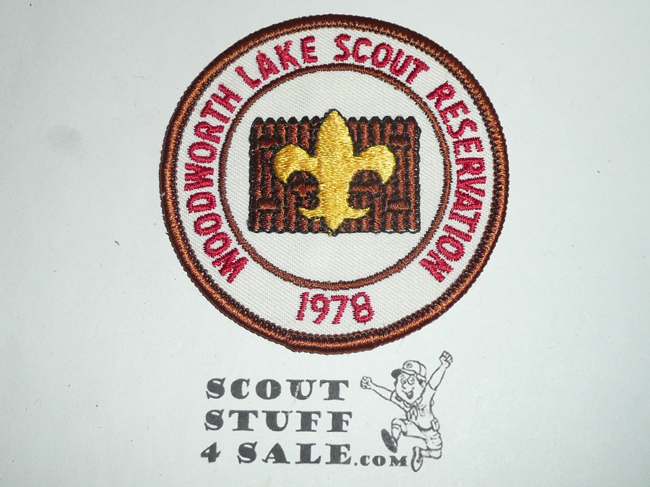 Woodworth Lake Scout Reservation Patch, Sir William Johnson Council, 1978