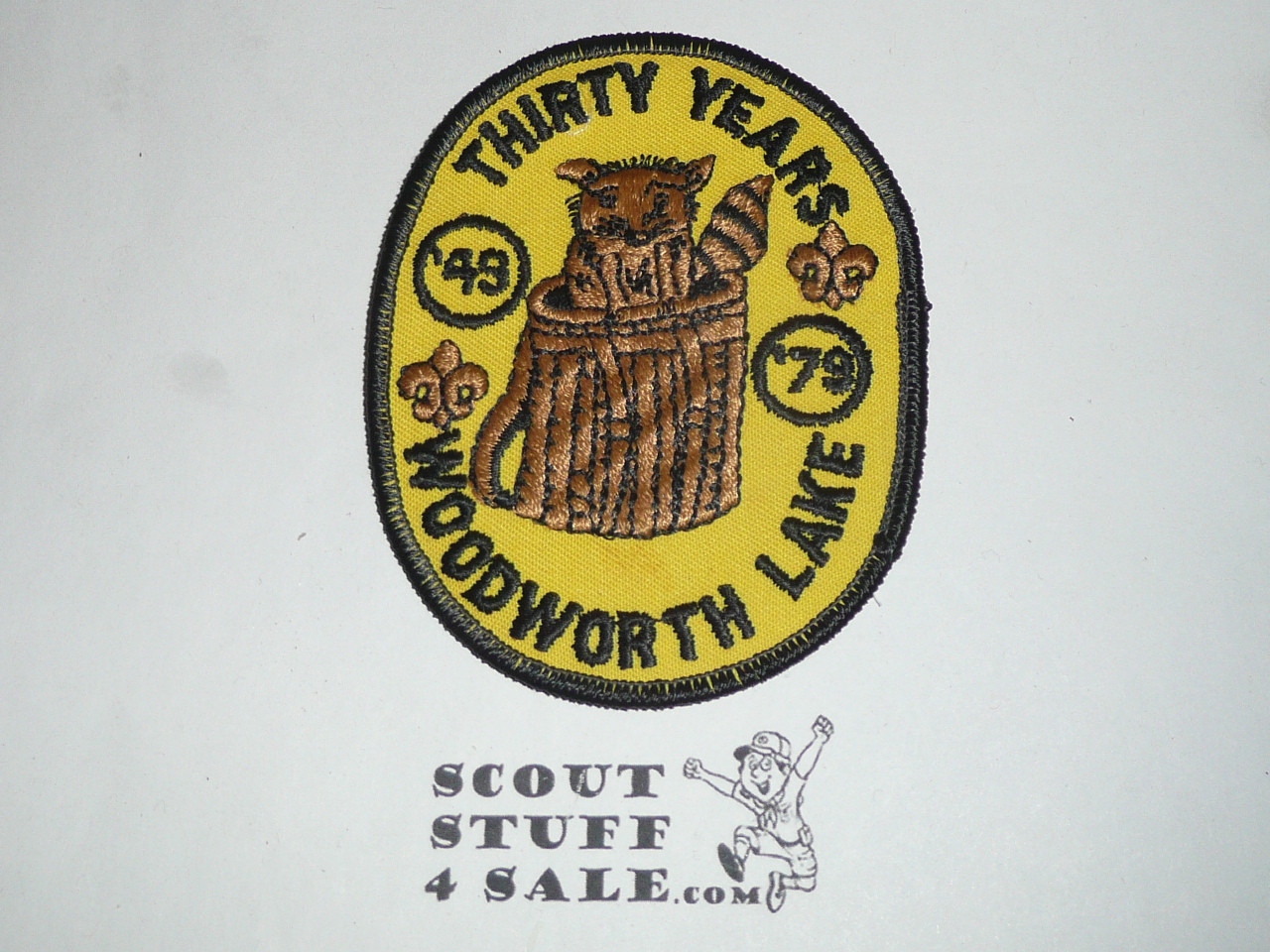 Woodworth Lake Scout Reservation Patch, Sir William Johnson Council, 1979 30th Anniversary