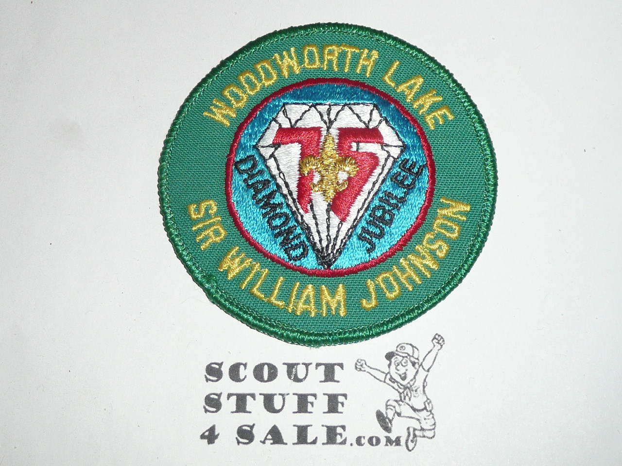 Woodworth Lake Scout Reservation Patch, Sir William Johnson Council, 1985