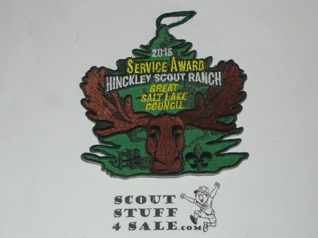 Hinckley Scout Ranch Service Award Patch, Great Salt Lake Council, 2015