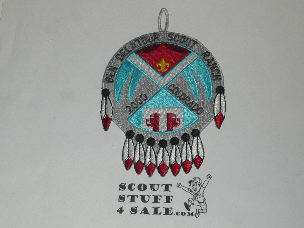 Ben Delatour Scout Ranch Patch, Longs Peak Council, 2000