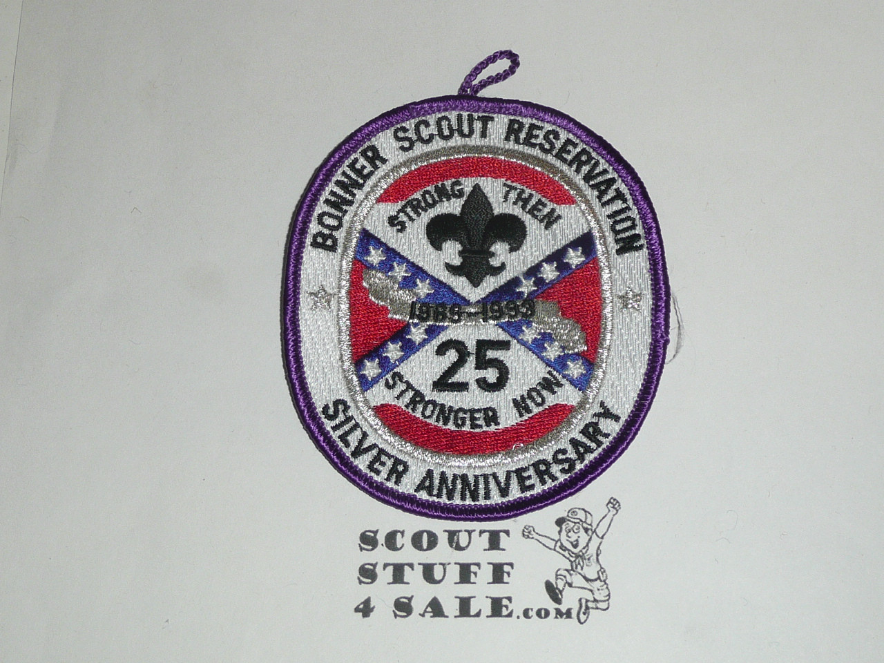 Bonner Scout Reservation Patch, 1993 25th Anniversary