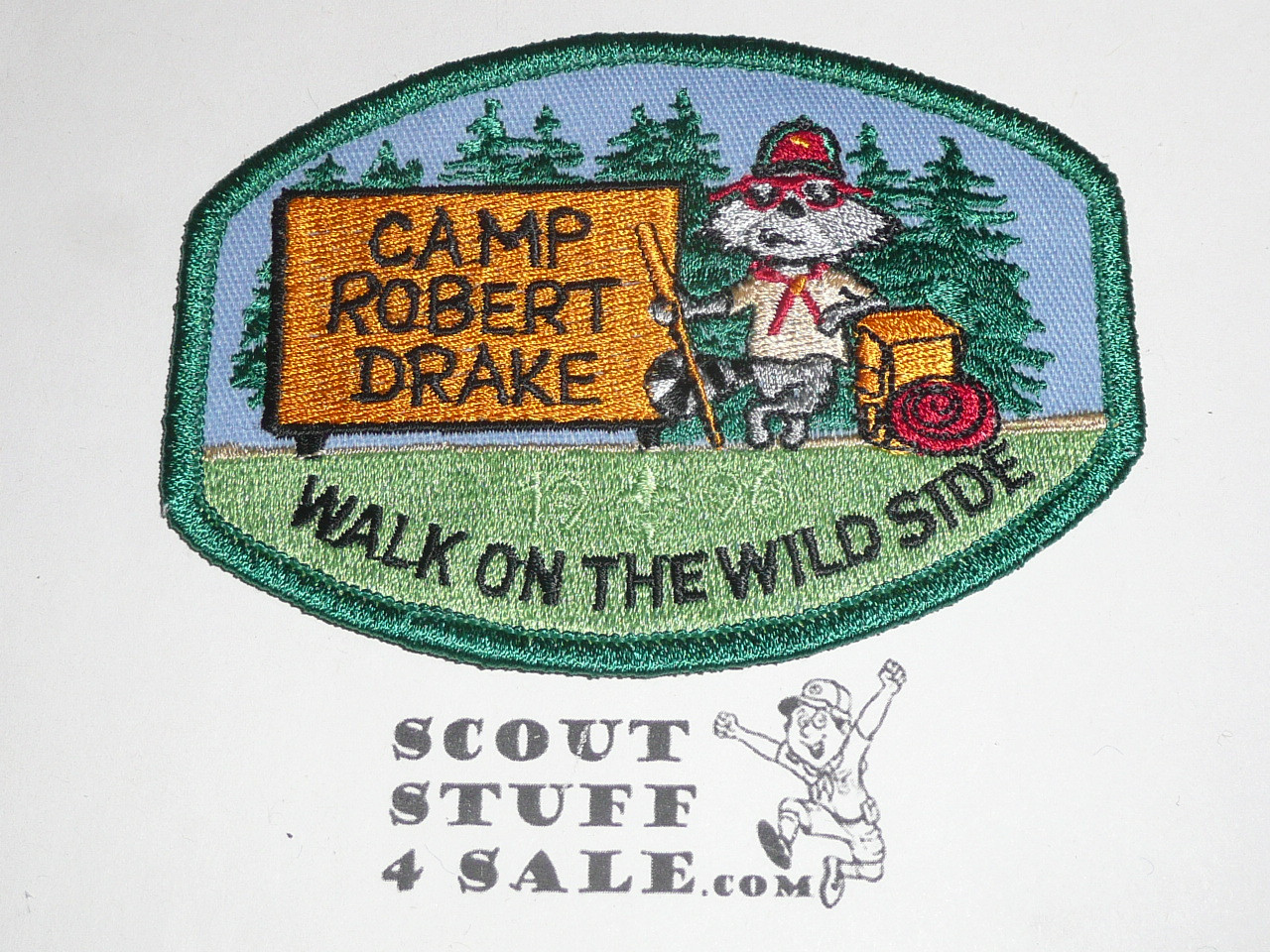 Camp Drake Patch, Prairielands Council, 1996