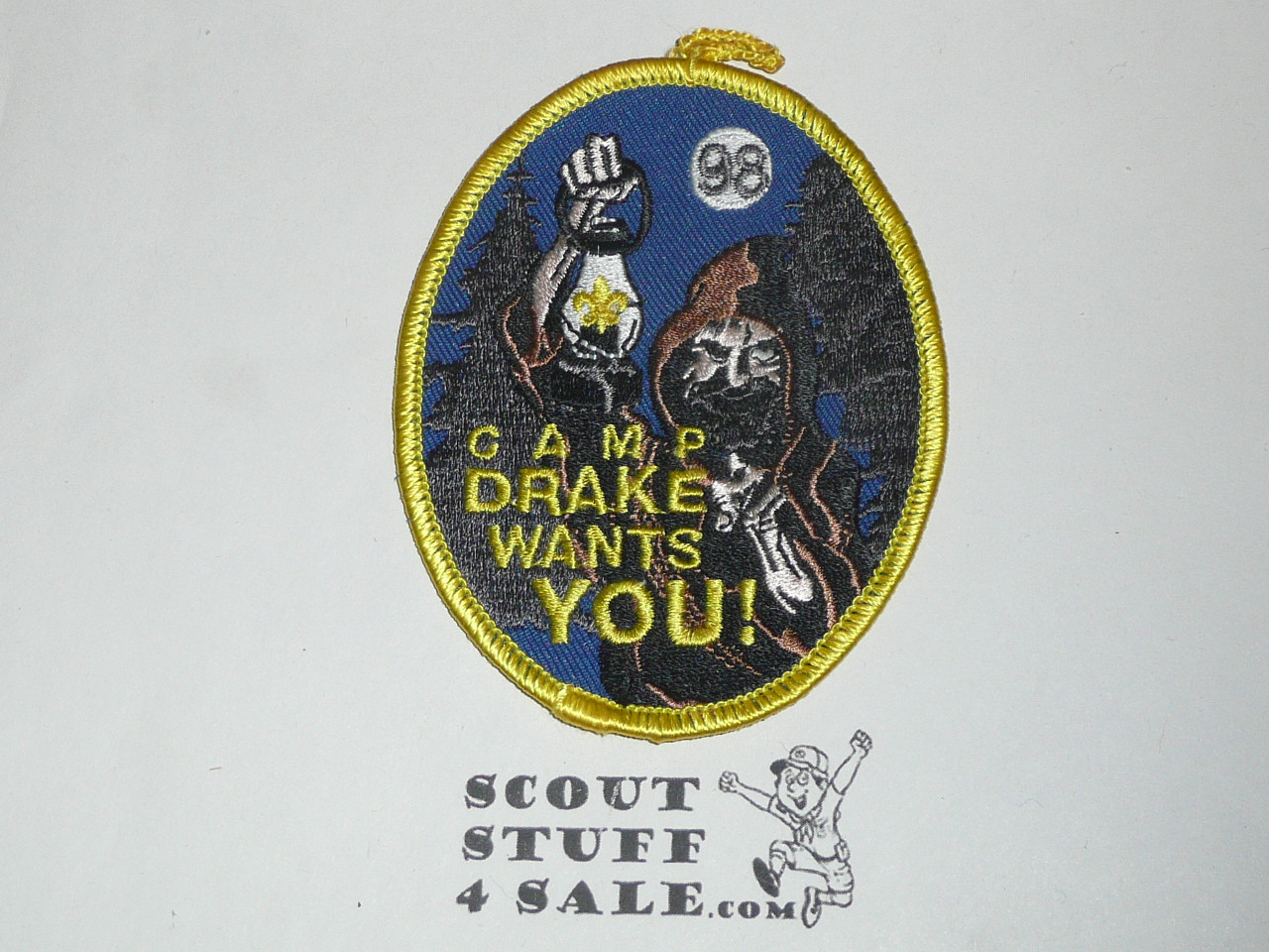 Camp Drake Patch, Prairielands Council, 1998