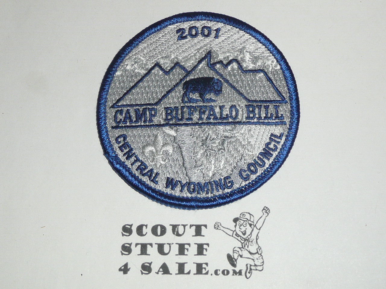 Camp Buffalo Bill Patch, Central Wyoming Council, 2001