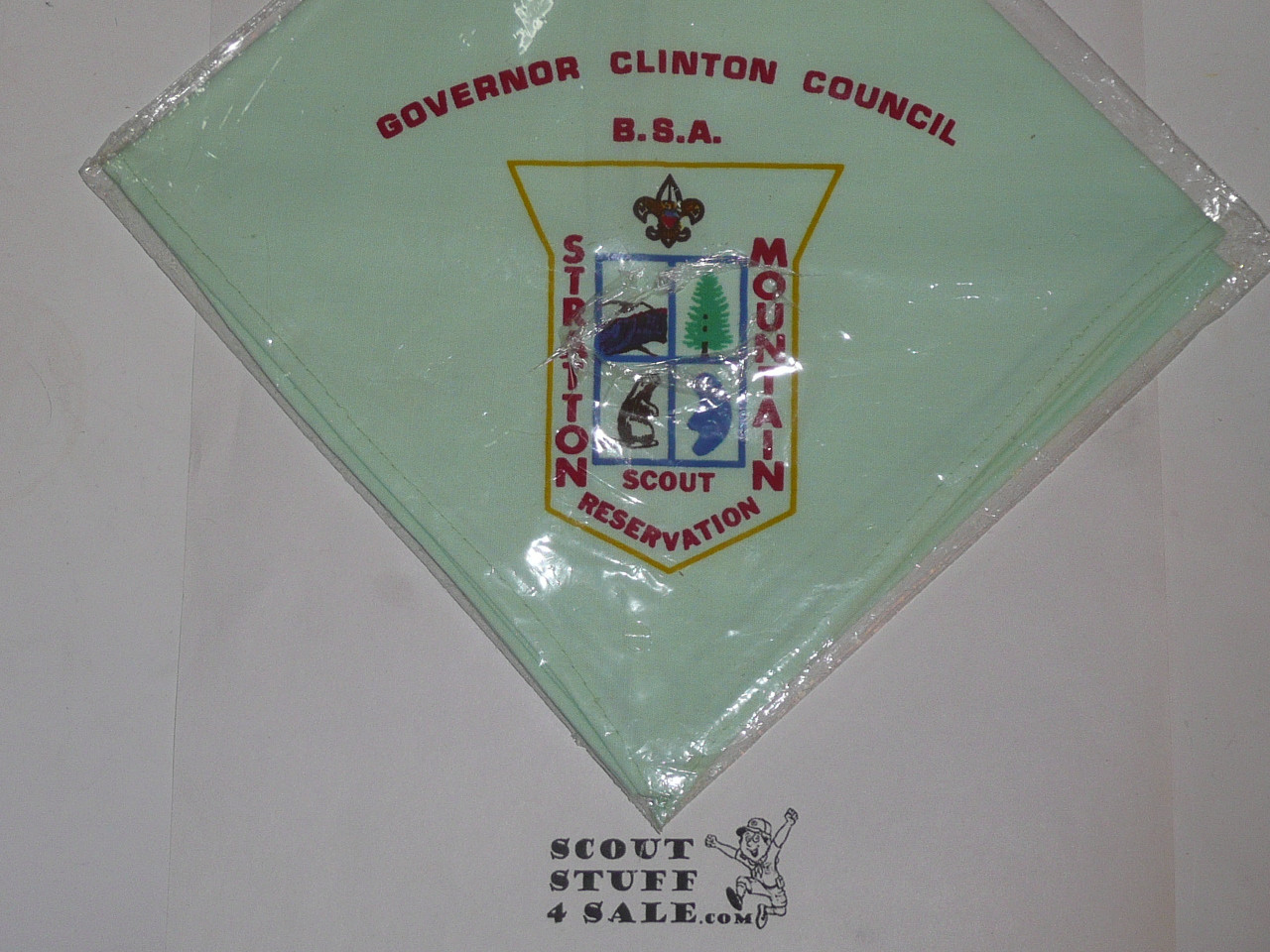 Straton Mountain Scout Reservation Neckerchief, Governor Clinton Council