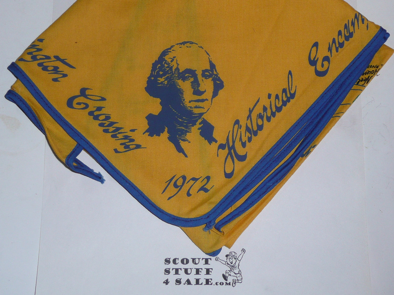 1972 Washington Crossing Historical Encampment Neckerchief