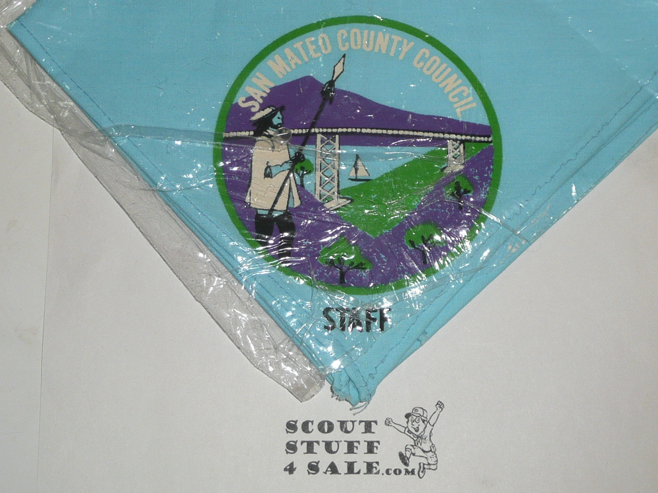 San Mateo County Council Camp STAFF Neckerchief