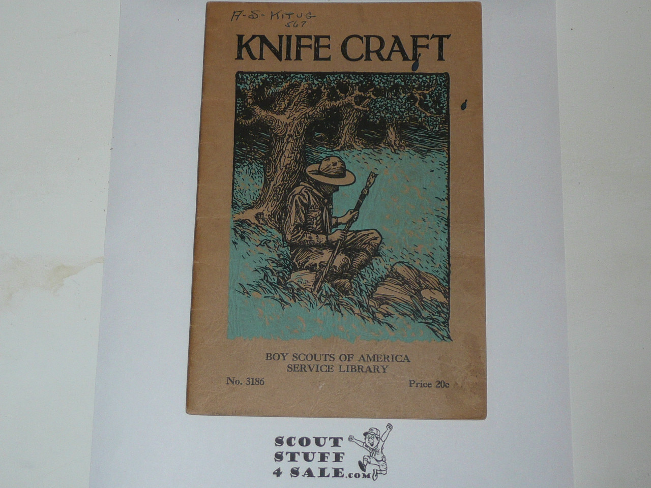 Knife Craft, 1935 Printing, Boy Scout Service Library