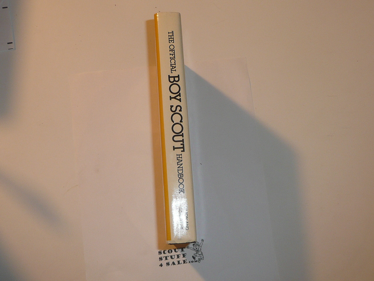 1979 Boy Scout Handbook, Ninth Edition, First Printing, RARE hardbound copy with flyleaf by Simon and Schuster, MINT condition book with flyleaf, Last Norman Rockwell Cover