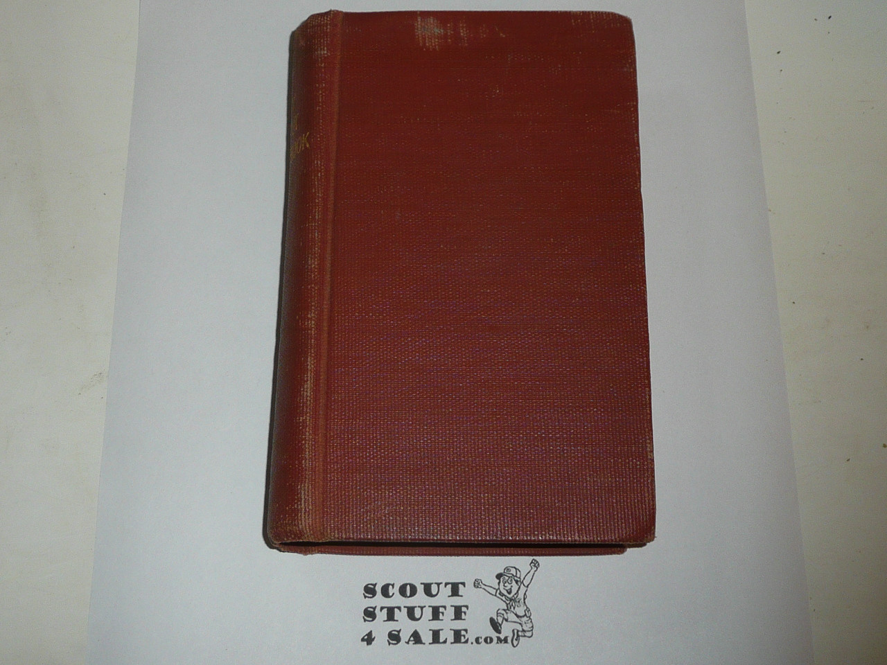 1951 Boy Scout Handbook, Fifth Edition, Fourth Printing, Library Bound Printing