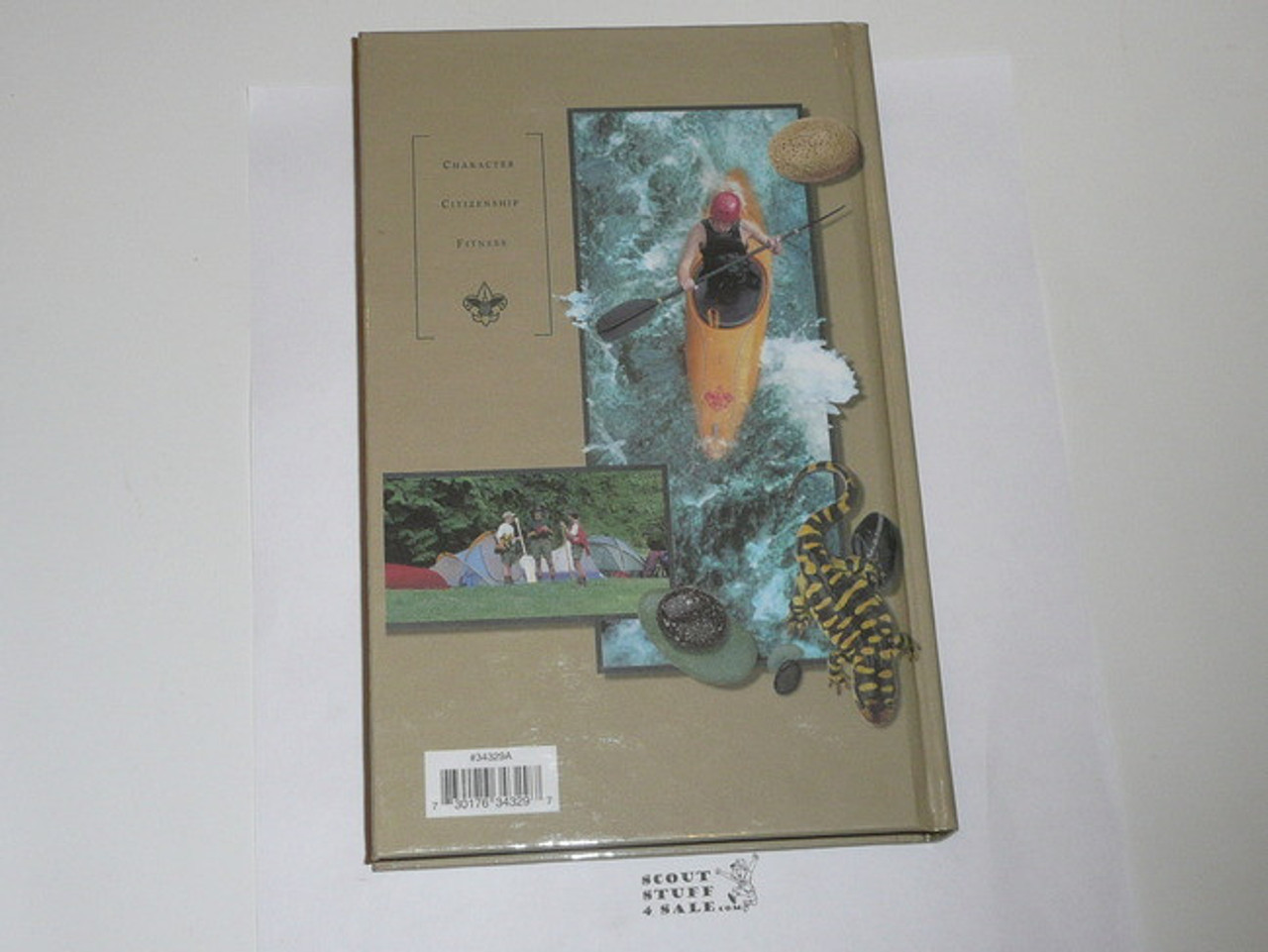2002 Boy Scout Handbook, Eleventh Edition, Fourth Printing, Hardbound Printing, MINT condition