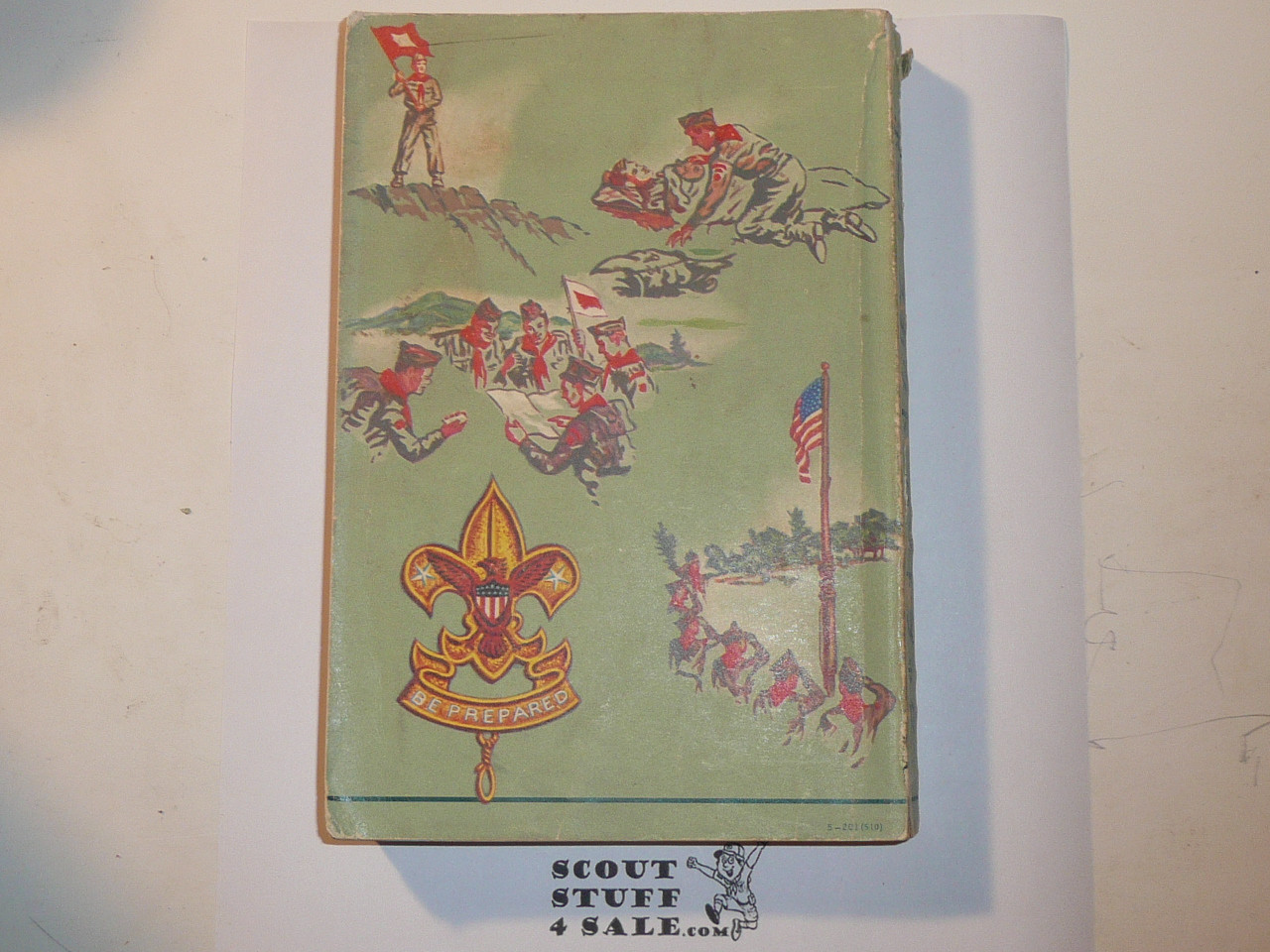 1963 Boy Scout Handbook, Sixth Edition, Fifth Printing, Printed in JAPANESE, Lightly used condition, Norman Rockwell Cover