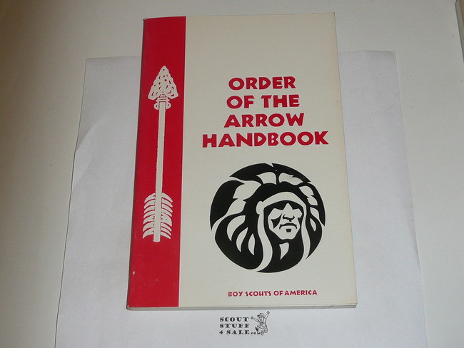 1986 Order of the Arrow Handbook with NOAC Plastic Cover