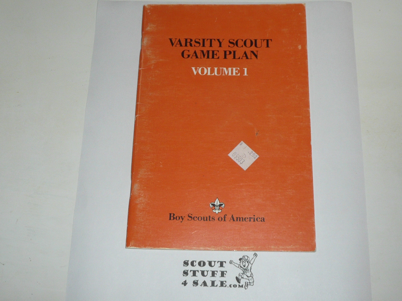 Varsity Scout Game Plan Volume 1 Pamphlet, 1990 printing