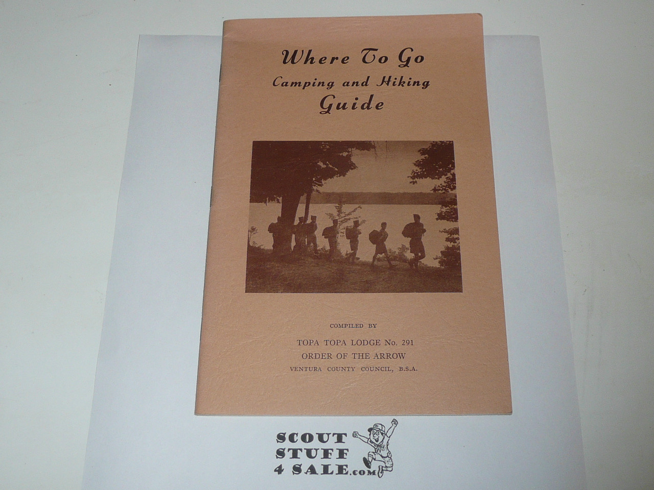 Order of the Arrow Lodge #291 Topa Topa Where to Go Camping Guide for March 1963, Ventura County Council
