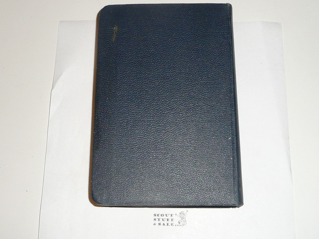 1922 Handbook For Scoutmasters, Second Edition, Third Printing, Lite use, black cover