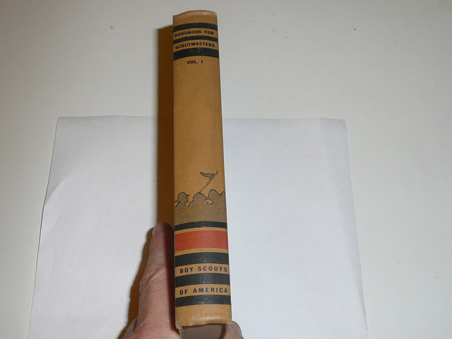 1938 Handbook For Scoutmasters, Third Edition, Volume 1, Fourth printing (Oct-38), MINT Condition