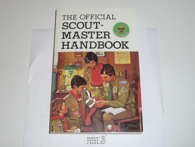 1985 Scoutmasters Handbook, Seventh Edition, Sixth Printing, Lite use