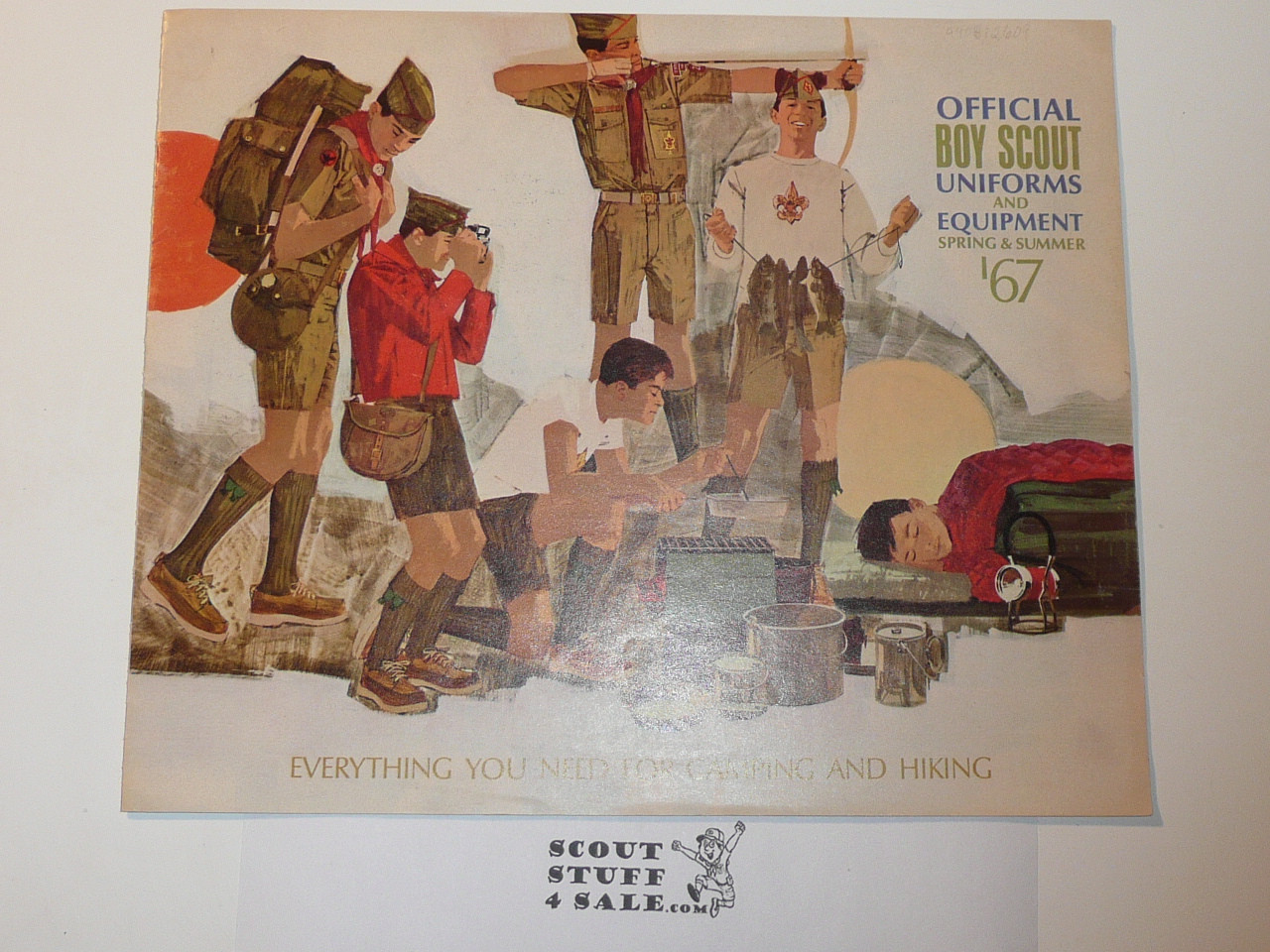 1967 Spring and Summer Boy Scout Uniform and Equiptment Catalog