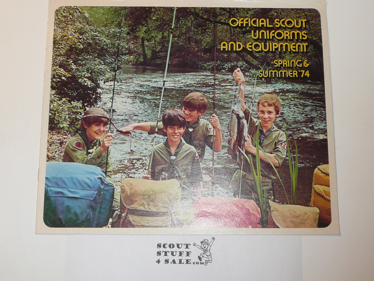 1974 Spring and Summer Boy Scout Equipment Catalog