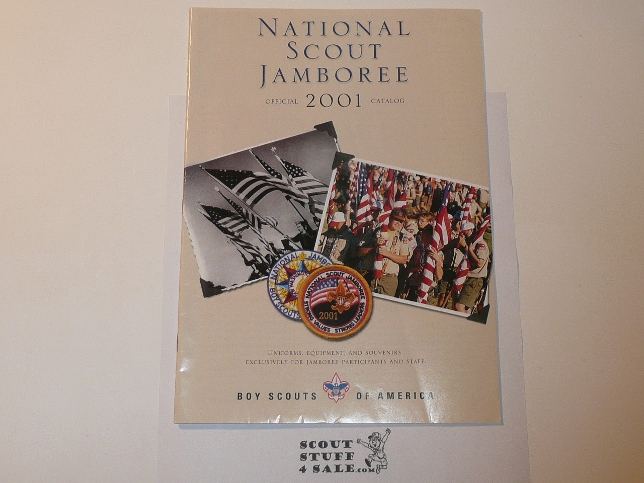 2001 National Jamboree Official Uniform and Equipment Order Form