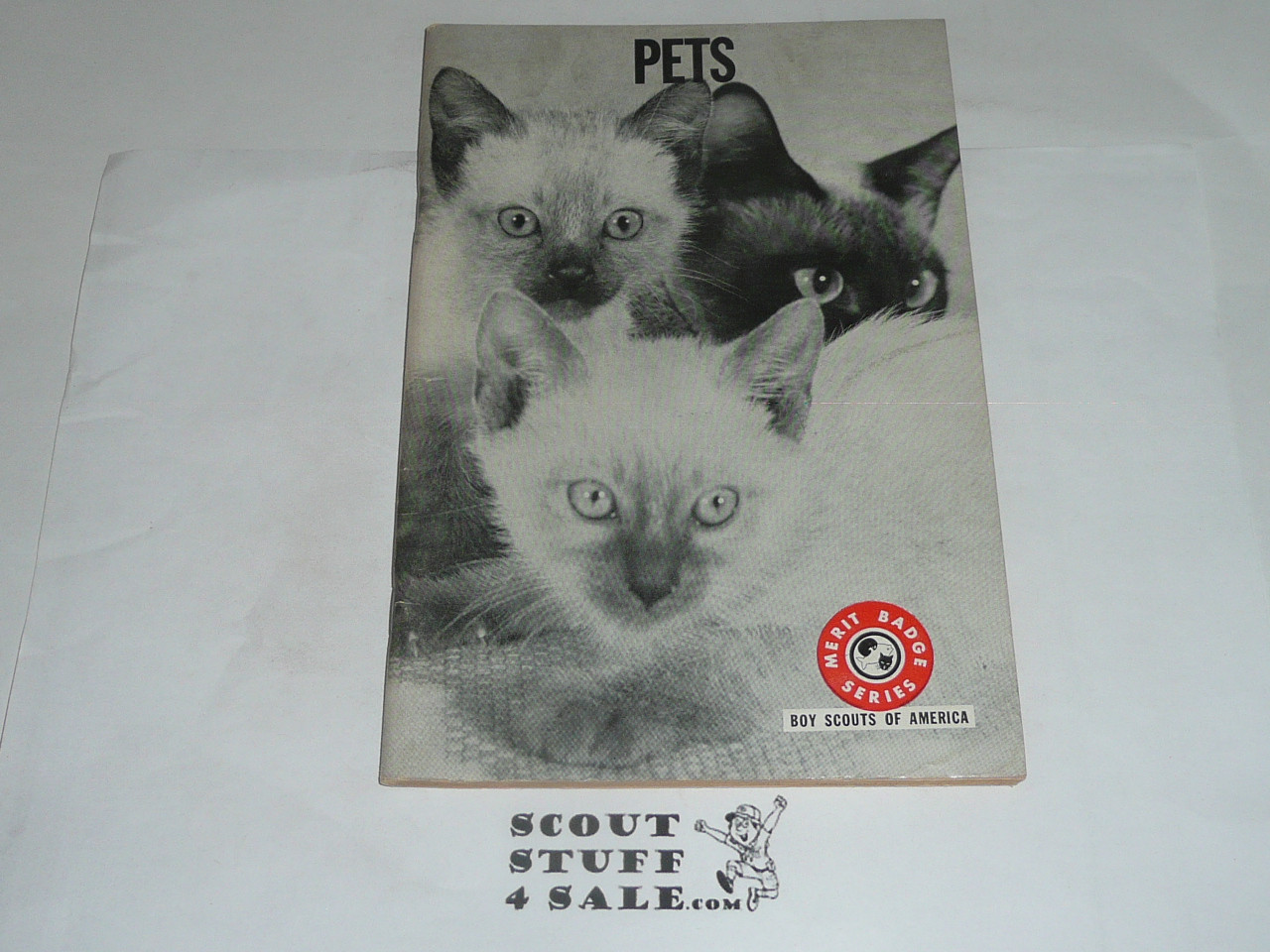 Pets Merit Badge Pamphlet, Type 7, Full Picture, 1-69 Printing