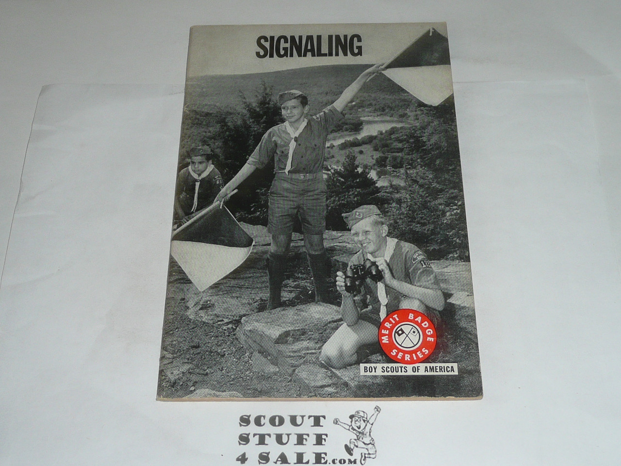 Signaling Merit Badge Pamphlet, Type 7, Full Picture, 11-68 Printing