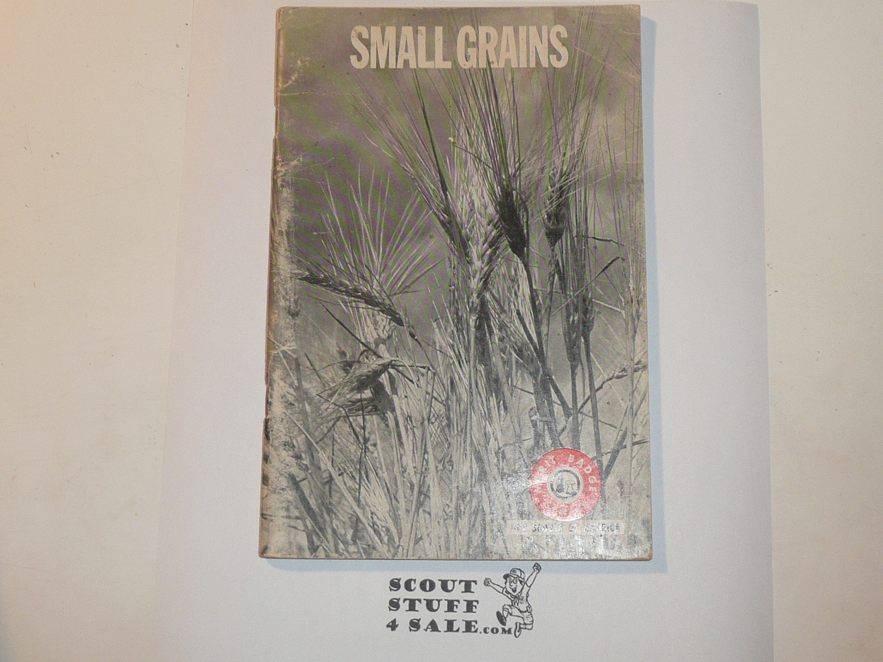 Small Grains Merit Badge Pamphlet, Type 7, Full Picture, 12-66 Printing