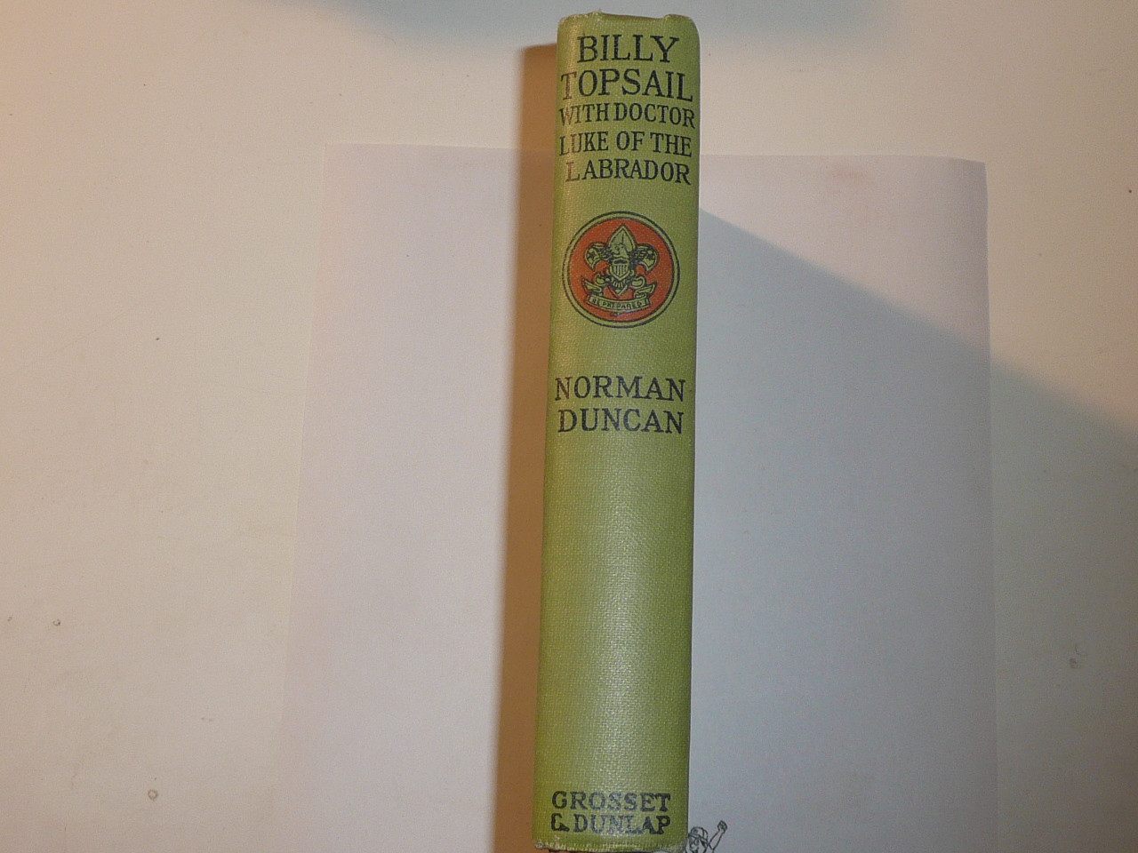 Billy Topsoil with Doctor Luke of the Labrador, By Norman Duncan, Every Boy's Library Edition, Type Two Binding