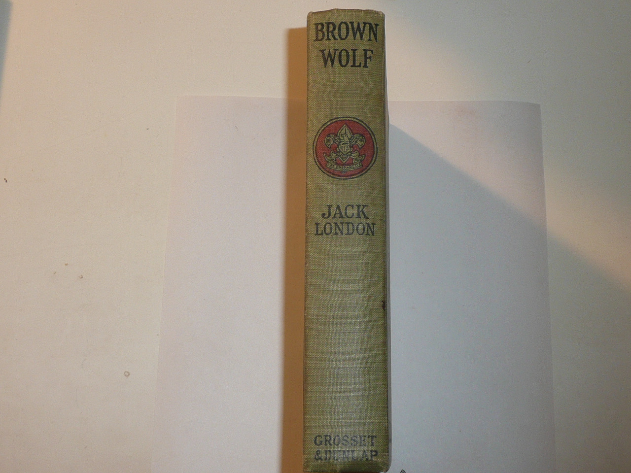 Brown Wolf, By Jack London, Every Boy's Library Edition, Type Two Binding