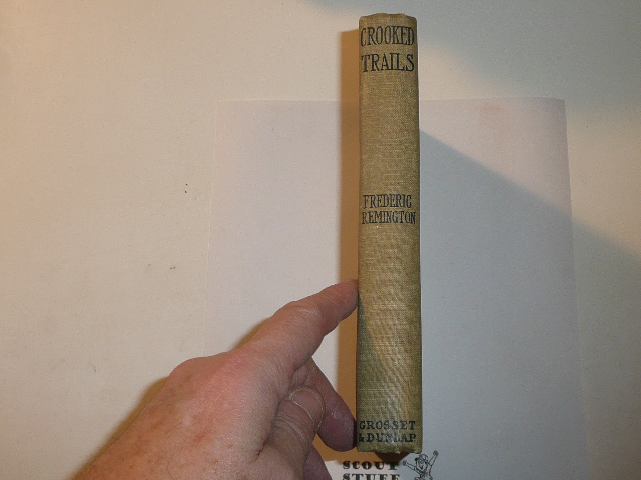 Crooked Trails, By Frederic Remington, Every Boy's Library Edition, Type One Binding