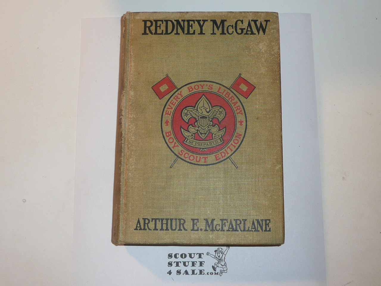 Rednew McGaw, By Arthur E. McFarlane, Every Boy's Library Edition, Type Two Binding, some wear