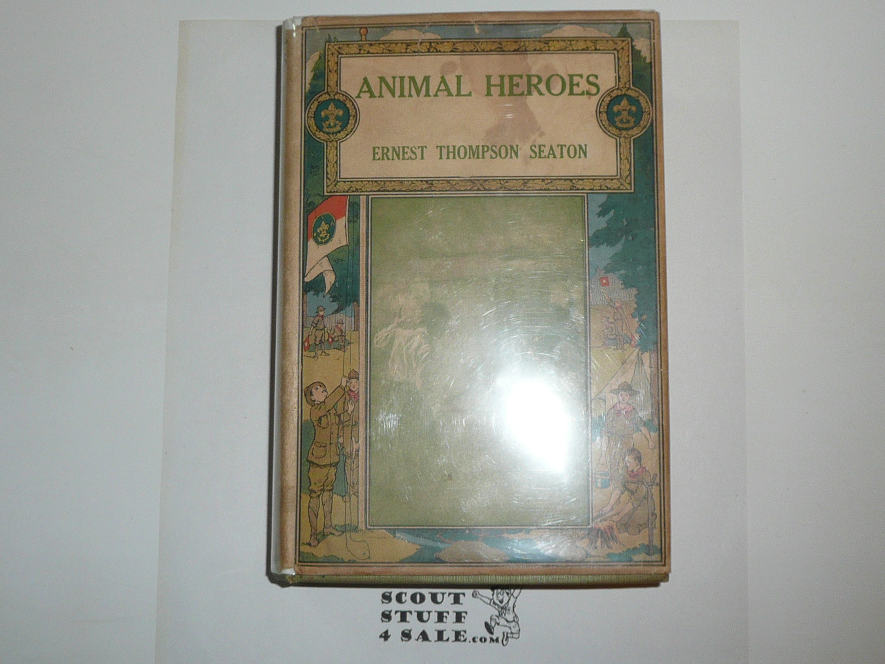 Animal Heroes, By Ernest Thompson Seton, Type Two Binding, With Dust Jacket #2