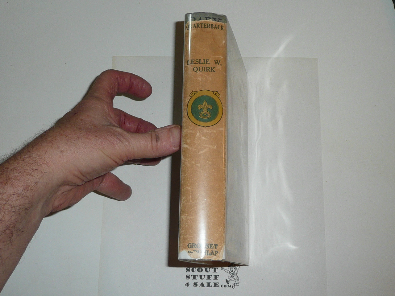 Baby Elton Quarterback, By Leslie W. Quirk, 1913, Every Boy's Library Edition, Type Two Binding with dust jacket