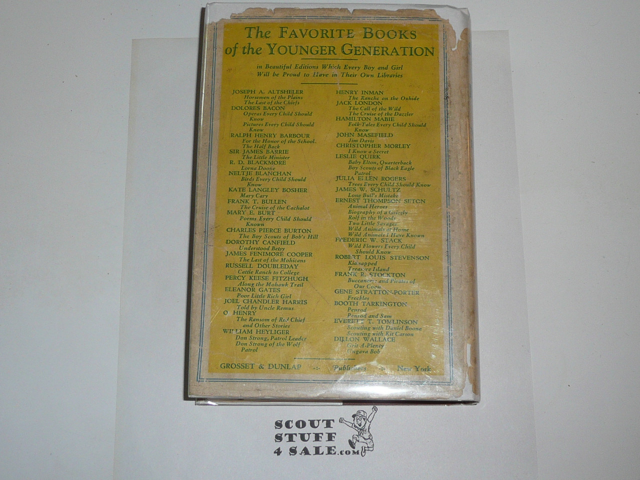 Don Strong of the Wolf Patrol, By William Heyliger, Every Boy's Library Edition, Type Three Binding with dust jacket #2