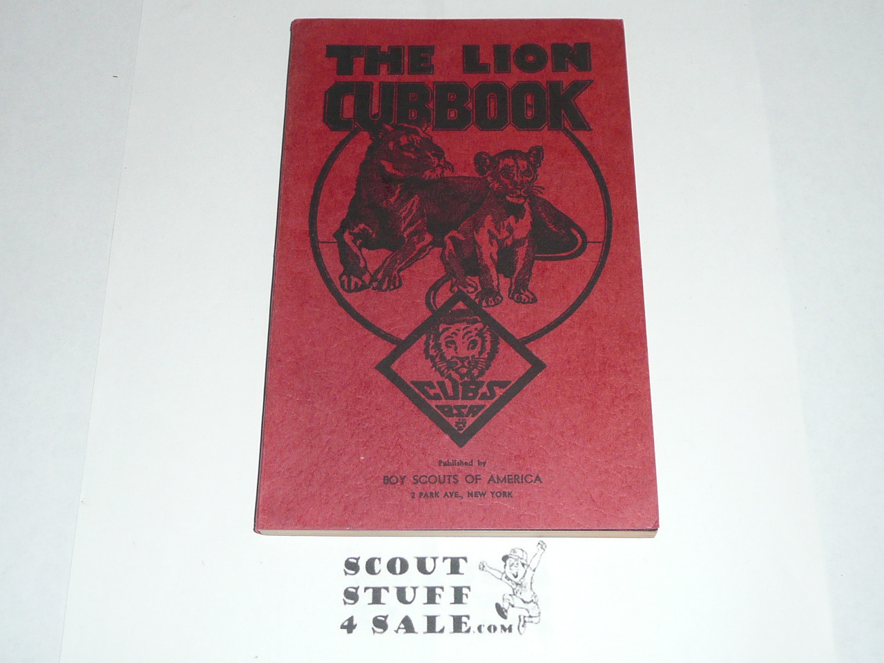 1942 Lion Cub Scout Handbook, 2-41 Printing, MINT Condition