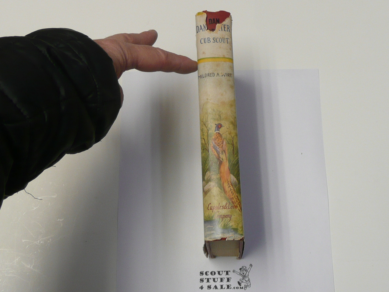 Dan Carter Cub Scout, by Mildred A. Wirt, 1949, Boy Scout Story Book, With Dust Jacket