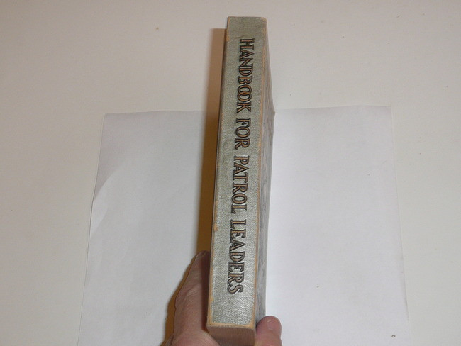 1942 Handbook For Patrol Leaders, First Edition, Eleventh Printing, MINT Condition