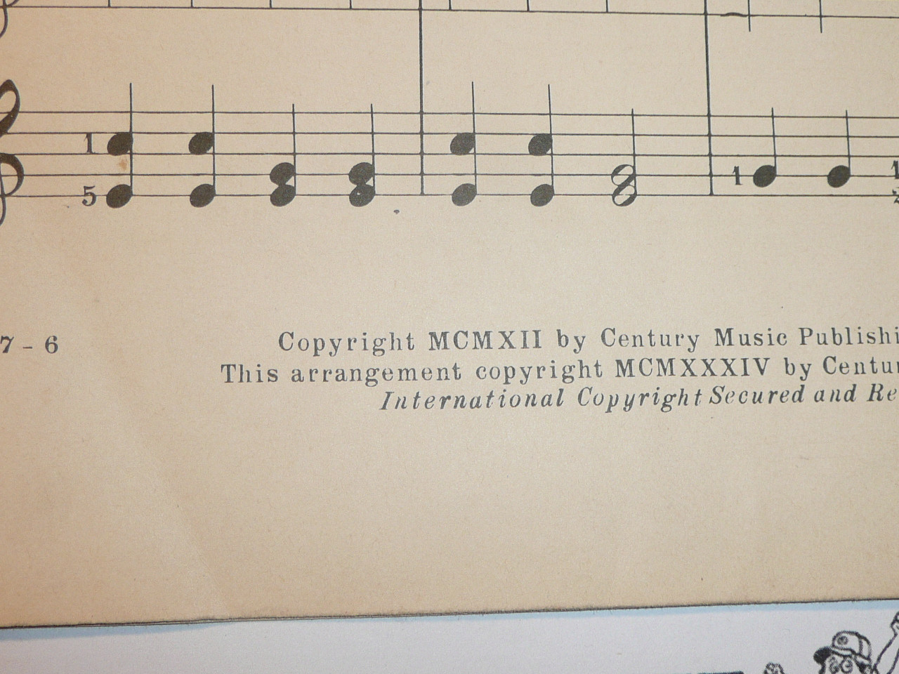 1912 March of the Boy Scouts Sheet Music, by G. Martin #4