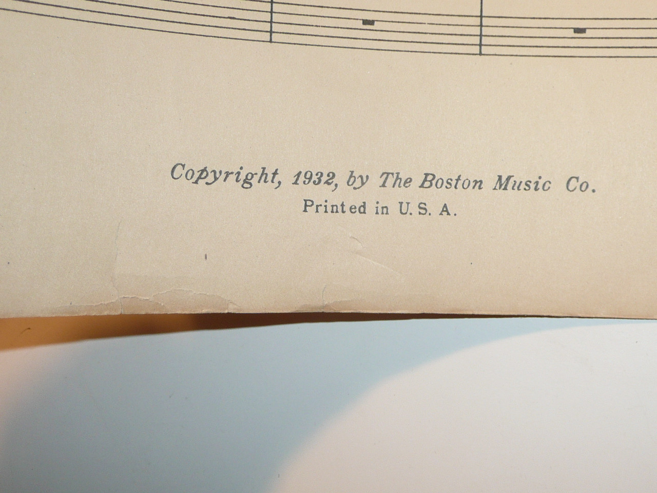 1932 Drums and Bugles Sheet Music, by Zelah Newcomb