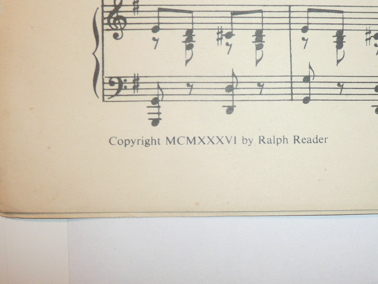 1936 Songs from "Boy Scout" A Musical Pageant Play Sheet Music, by Ralph Reader